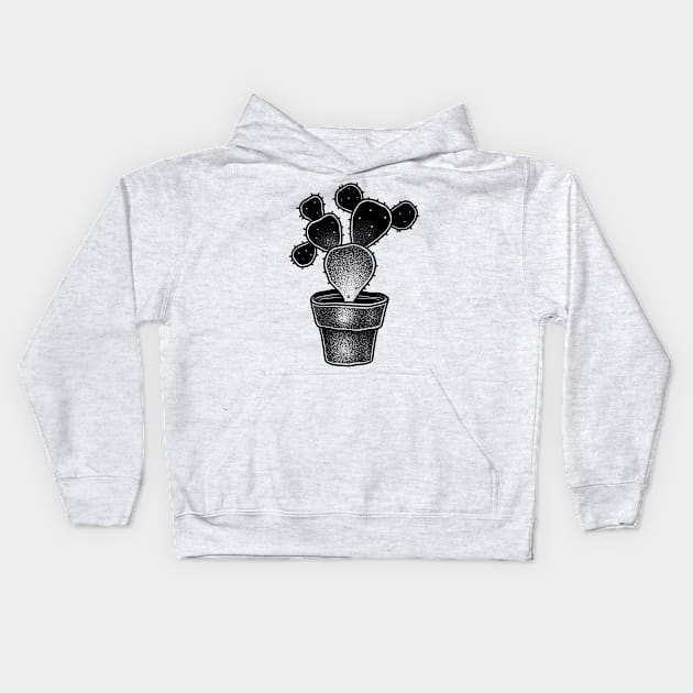 Cactus Kids Hoodie by Sadhakaya